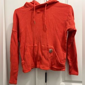 Women’s Carhartt waffle materially hoodie